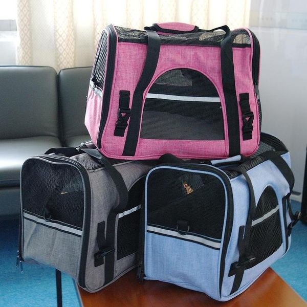 

portable cat bag backpack breathable mesh pet puppy cat carrier bags foldable outdoor travel bag for small pets dog cats sqcwjv