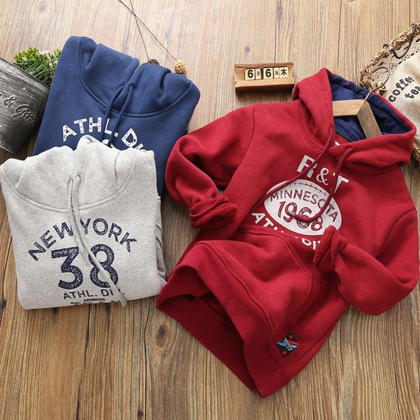 

sweater winter boys' autumn fce 2020 hooded cotton rugby sweatshirt middle school children's casual hoodie, Black