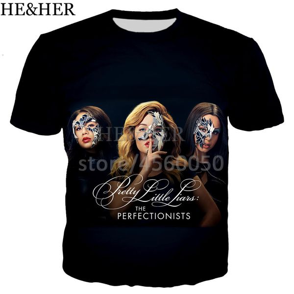 

the pretty little liars men summer cool for 3d print shirts humor harajuku funny men clothing