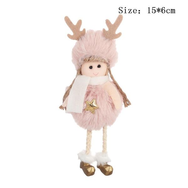 

новогодние украшения новогодние подарки ангел горнолыжная куклы украшения рождественской елки для дома navidad xmas украшения декор 2020 nav