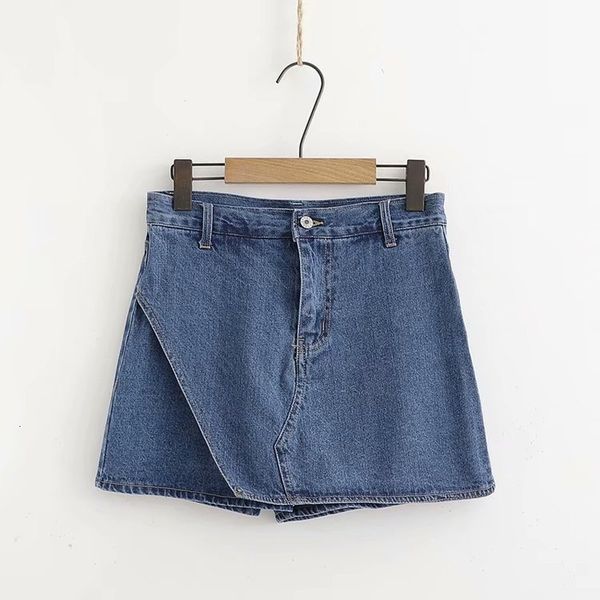 

new denim short-waisted pants of women polyester streetwear fall clothes summer leg let half the body nvvb, Black;white