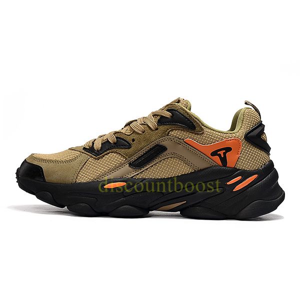 

new treeperi fashion chunky 700 reflectiveblack olive total orange running shoes us 8.5 eur 42 men women sneakers trainers