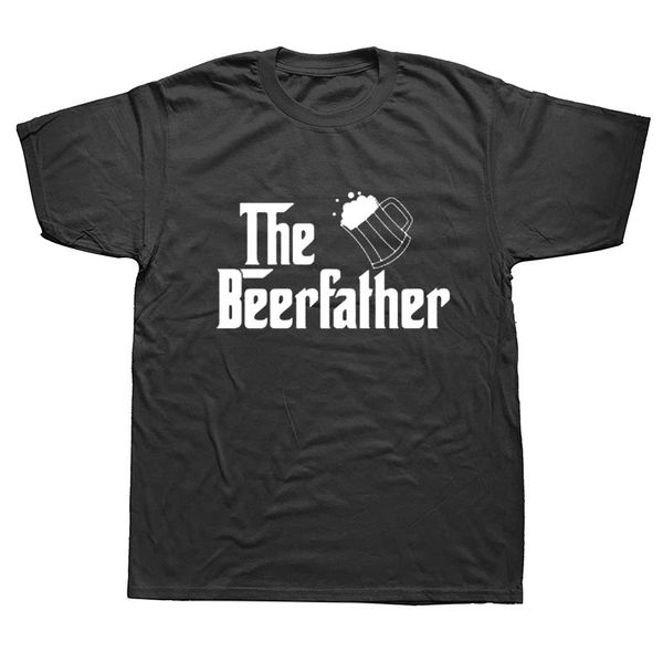 

the beerfather beer drinking funny men summer cotton harajuku short sleeve streetwear black hoodie designers t shirts sweatshirt