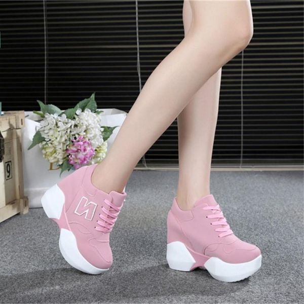 

dress shoes babebcbd autumn 12 cm high women's muffin sole small white super heel thick leisure, Black