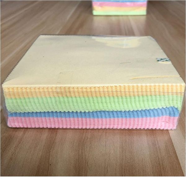 

100pcs/lot microfibre sunglasses cleaner cloth limpia gafas wipes for glasses lens cleaning cloth 130*130mm eyeglasses qylbac