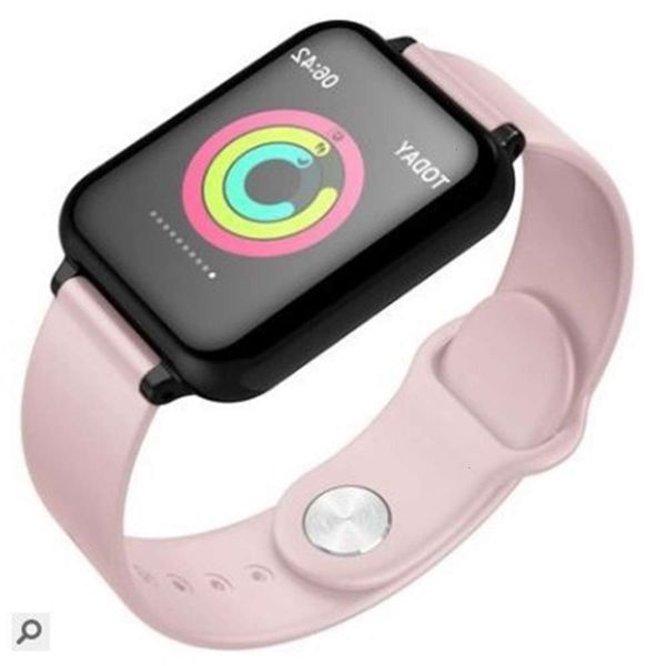 

new b57 color screen smart waterproof heart rate blood prsure sleep meter step movement call reminder bluetooth brbgt