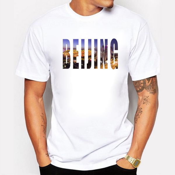 

blwhsa the purpose tourist city beijing design prints fitness men's brand camiseta tee sport hooded sweatshirt hoodie men t shirt