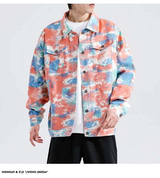 

fujian factory direct sell colorful denim jeans jackets used mens