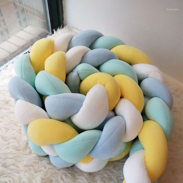 

bedding sets 2m/200cm infant baby bed bumper widen 3 knots bumpers in the crib for born kids room cot cushion cribs bumpers1