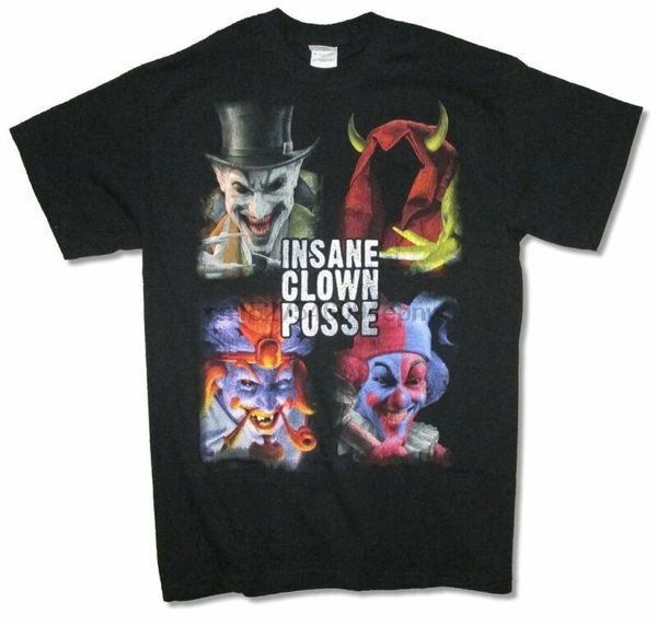 

insane clown posse blocks portraits juggalo black t shirt new official icp(1) sport hooded sweatshirt hoodie