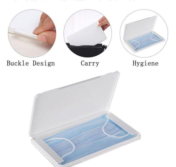 

face container safe box storage mask masks dustproof mask portable storage disposable pollution-disposable lx2746 organizer case wmtxw