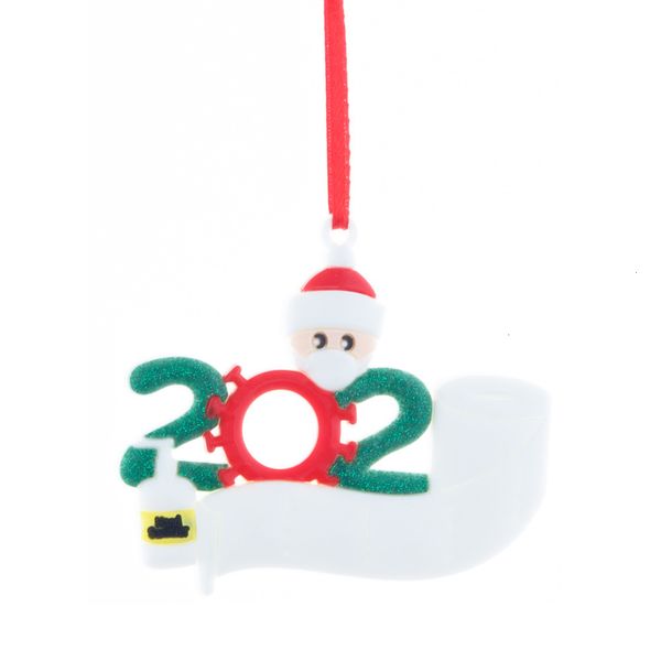 

quarantine personalized survivor masking family members toilet paper decoration christmas tree ornament kit