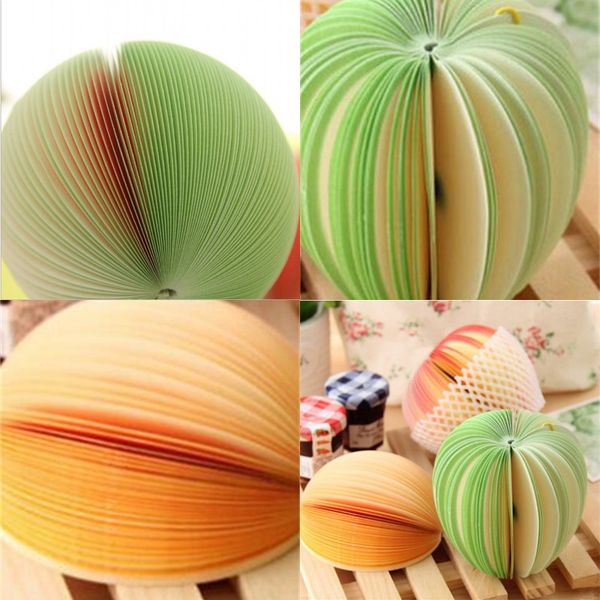 

stationery sticky note lovely fruit modeling notes stickers cartoon creative apple shape memo paper new arrival 0 9ll l1