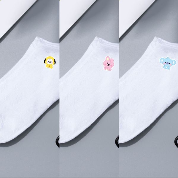 

peripheralyouth group cartoon short boat invisible tube boat new summer invisible socks low breathable socks jw9dy, Black