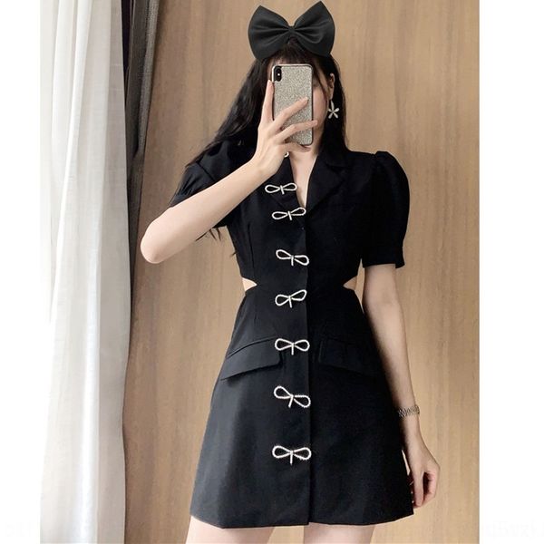 

rzdfl summer 2020 new small black personalized design butterfly rhinestone summer slimming suit 2020 waist new small black personalized desi, Black;gray