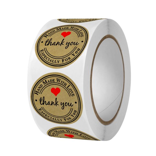

round stickers labels shopping small shop business sticker 1inch 500 pcs per roll 500 pieces roll 1222225