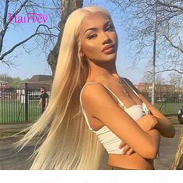 

4*4 closure human hair wigs with glueless 613 bleached blonde wigs brazilian hair for black women human lace blon, Black;brown