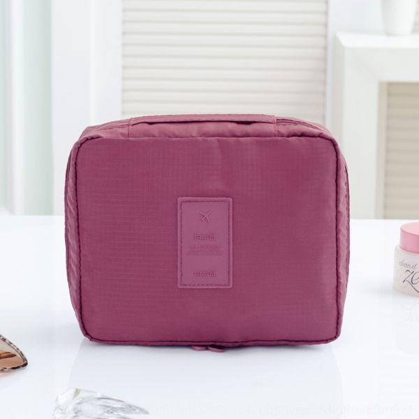 

smk4p korean travel pweh0 polyester waterproof portable storage storage bag travel portable cosmetic bag can washing