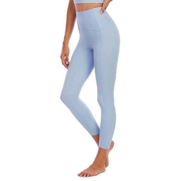 

women's leggings pants with women's tight high waist butt lift elastic peach fitness wear sports running trousers, Black