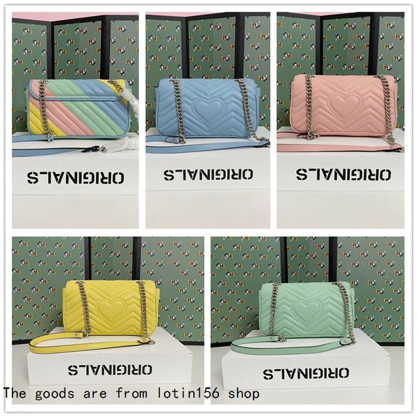 

designer new handbags series color women macron luxury chain marmont shoulder bags crossbody bag genuine leather messenger bag mukk yg5um