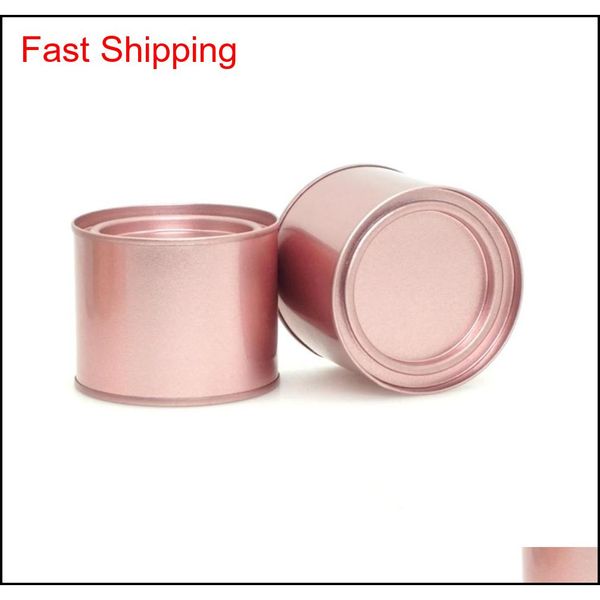 

250ml aluminium tea can tins pot jar comestic containers portable seal metal tea can tinplate round s qylvnn ppshop01