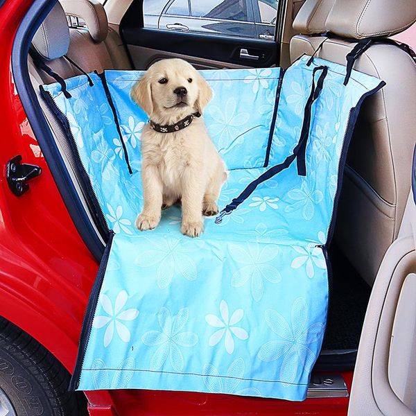 

pet dog car carrier seat cover bag waterproof basket folding hammock pet carriers bag for small cat dogs safety travelling