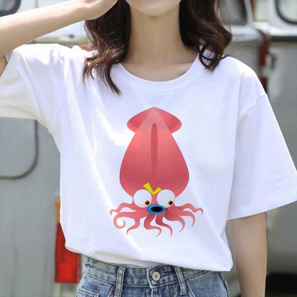 

funny ocss cartoon t shirt women graphic tee shirt femme t white tshirt summer round neck shirts clothes