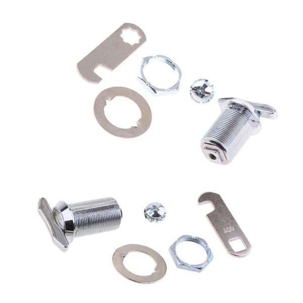 

2 шт 25мм 30мм keyless кабинет стол ящика thumb turn замки с ручкой