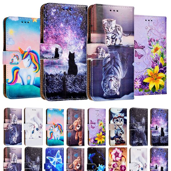 

wallet flip phone cases case fundas shell for cubot p40 p30 back cover bags