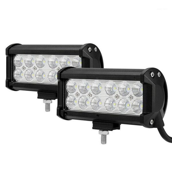 

2pcs 7 inch 36w led light bars offroad spot work light fog driving pods spot beam for off-road suv boat car accessories1