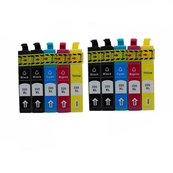 

compatible t2201 220xl 220 t220 ink retail box cartridges for workforce wf-2660 xp320 xp-420 xp-424 inkjet printer