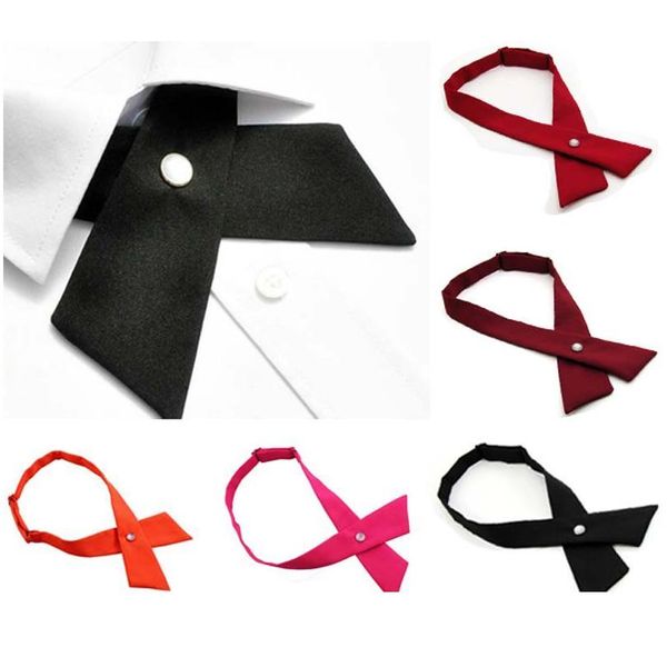 

wedding dress smart fancy black party neck plain pre tuxedo bow tie mens clip-on cross womens sa qylryo, Black;gray