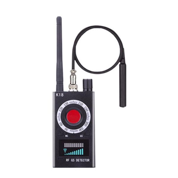 

k18 multi-function anti detector camera gsm audio bug finder gps signal lens rf tracker detect wireless products 1mhz-6.5ghz r60