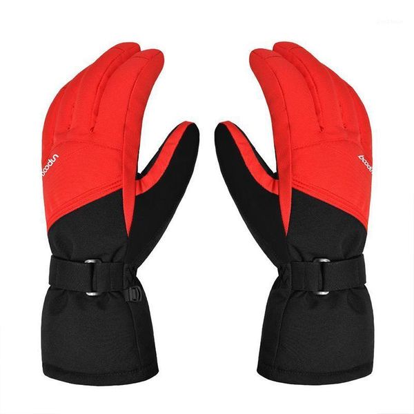 

men ski gloves windproof waterproof winter outdoor sports warm gloves for skiing cycling male snowboarding touch screen1
