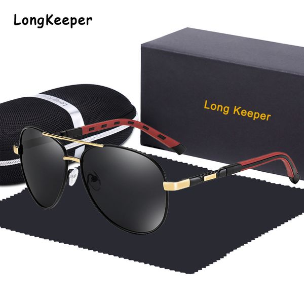 

2020 classic mens sunglasses polarized uv400 male pilot sun glasses for women eyewear accessories with box case, White;black