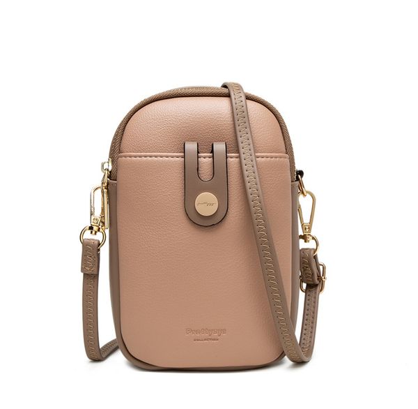 

luxurys designers backpacks small fresh candy color matching simple multifunctional women's messenger mobile phone bag, Red;black