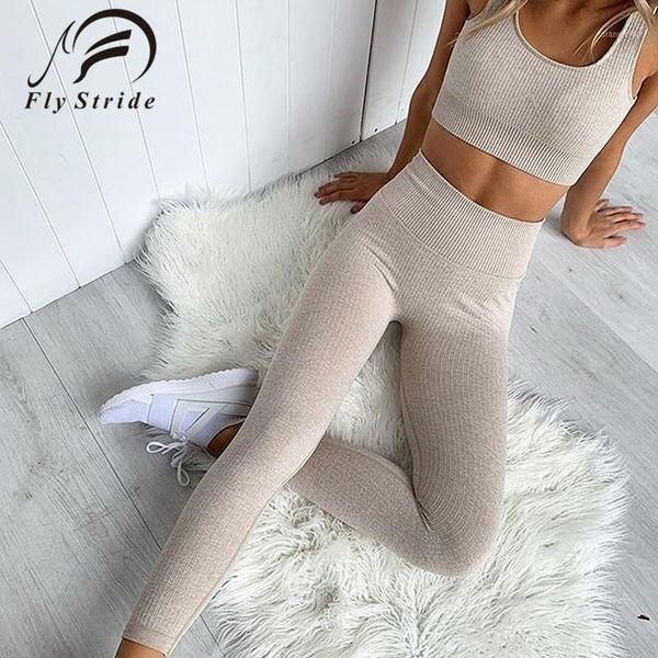 

yoga outfits women suit set long sleeve crop sport bra gym clothing high waist pants fitness leggings running vest training sportswe1, White;red