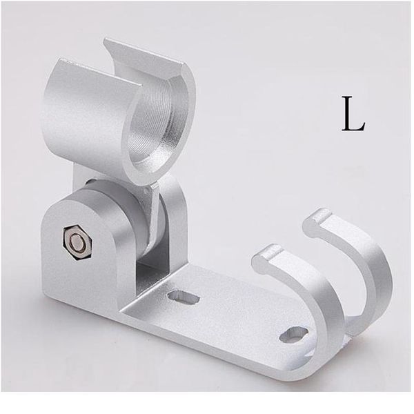 

zhang ji bathroom accessory adjustable wall mounted rain head holder 2type available rustproof head stand aluminum showe jlldxp