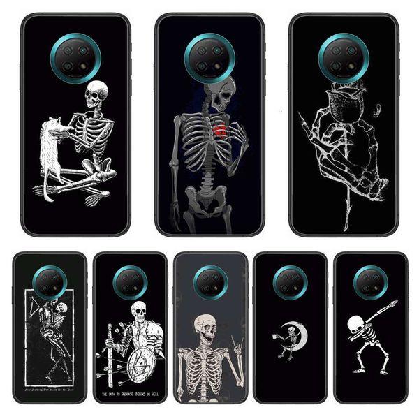 

the bare bone art mobile phone cover is millet, the black silicone mobile phone cover is animation, and redmi note 9s 8765a pro