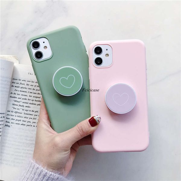

love matte stand phone case for oppo a33 a39 a37 a59 a73 a79 a83 a7 a9 a5 2020 silicone soft tpu cases