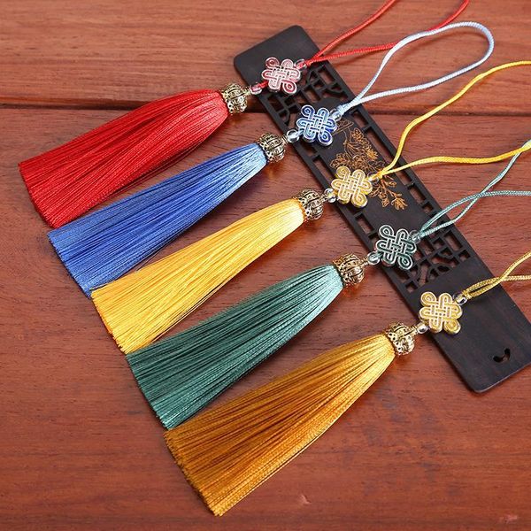 

3pcs metal caps tassel fringe pendant diy craft supplies jewelry curtains decor material silk tassel trim garments accessories h wmtsxi