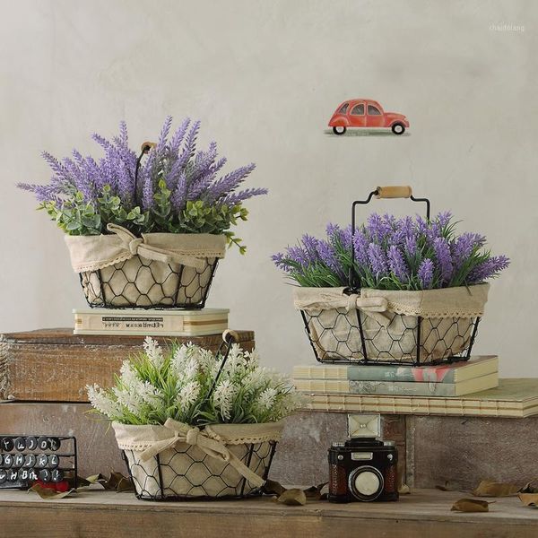 

romantic decoration lavender flower silk artificial flowers grain decorative simulation of aquatic plants 1pcs/lot1