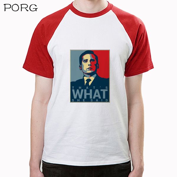 

sport couple clothes the office t-shirt that's what she said tee funny tv show cool casual pride t shirt men fashion cool tshirt 90s