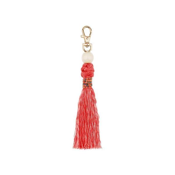 

1pcs fashion wooden beads tassel diy jewelry curtain garments decorative accessories key chain handbag pendant craft tassels h jllvty