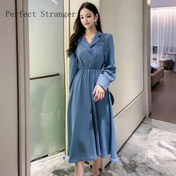 

2020 new arrival v collar short sleeve chiffon women long dress1, Black;gray