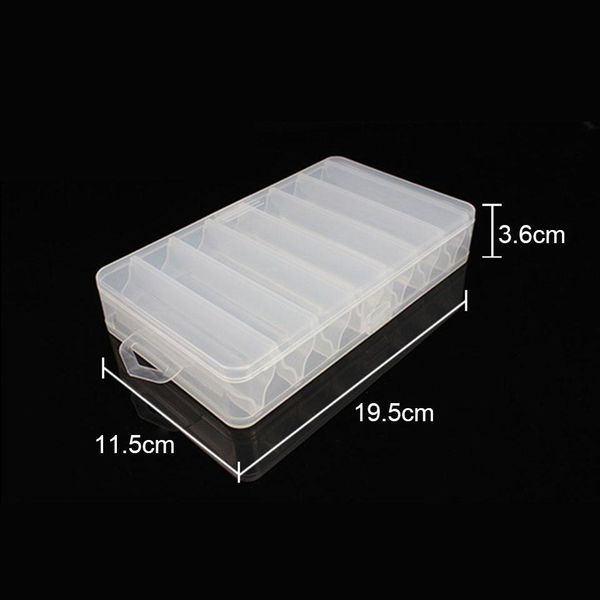 

7 отсеками рыбалка bait box приманка крючки для хранения case box для рыбалки инструмент снасть организатор сортировка аксессуары инструмент