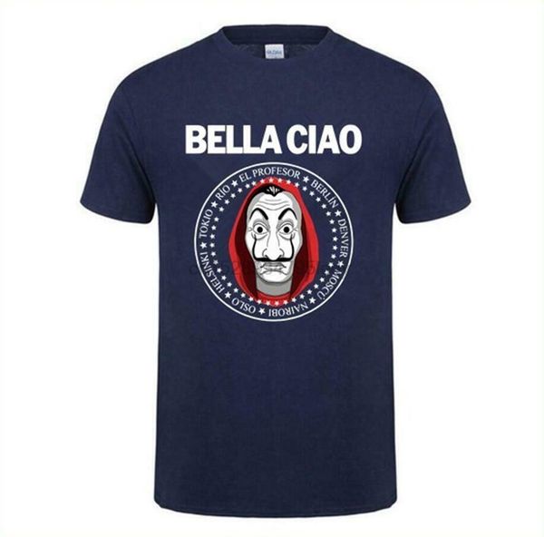 

house of paper money heist la casa de papel t shirt dali bella ciao men t-shirt sport hooded sweatshirt hoodie