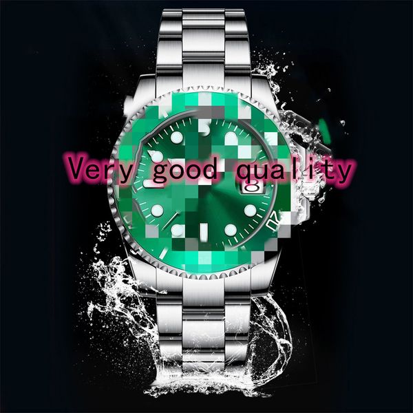 

mens eta 2836 3135 watch luminous diving sports ceramic 904l 116610ln watch 40mm ceramic green men watch 022, Slivery;brown