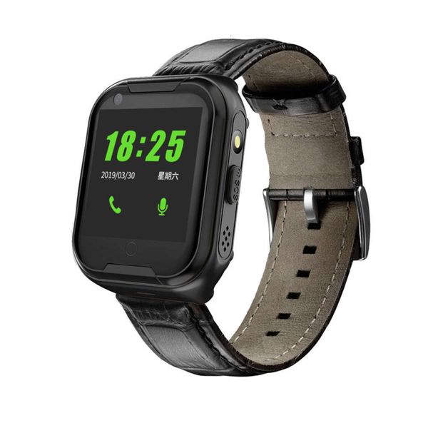 

multi sport mr30 4g phone monitoring gps positioning blood prsure smart watch for the elderly, Blue