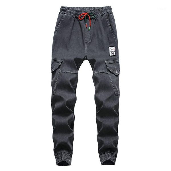 

mens fashion skinny jeans distressed casual elastic jeans denim biker1, Blue